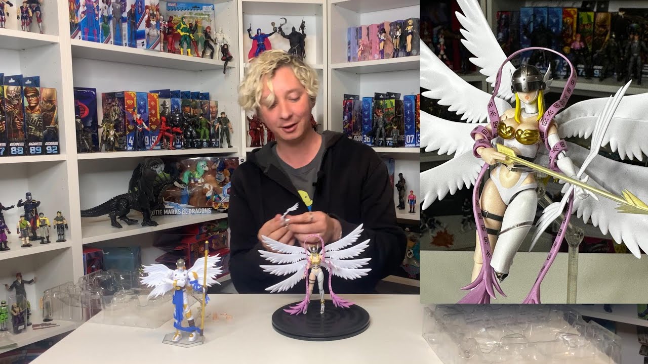 S.H. Figuarts Angewomon Unboxing and Review