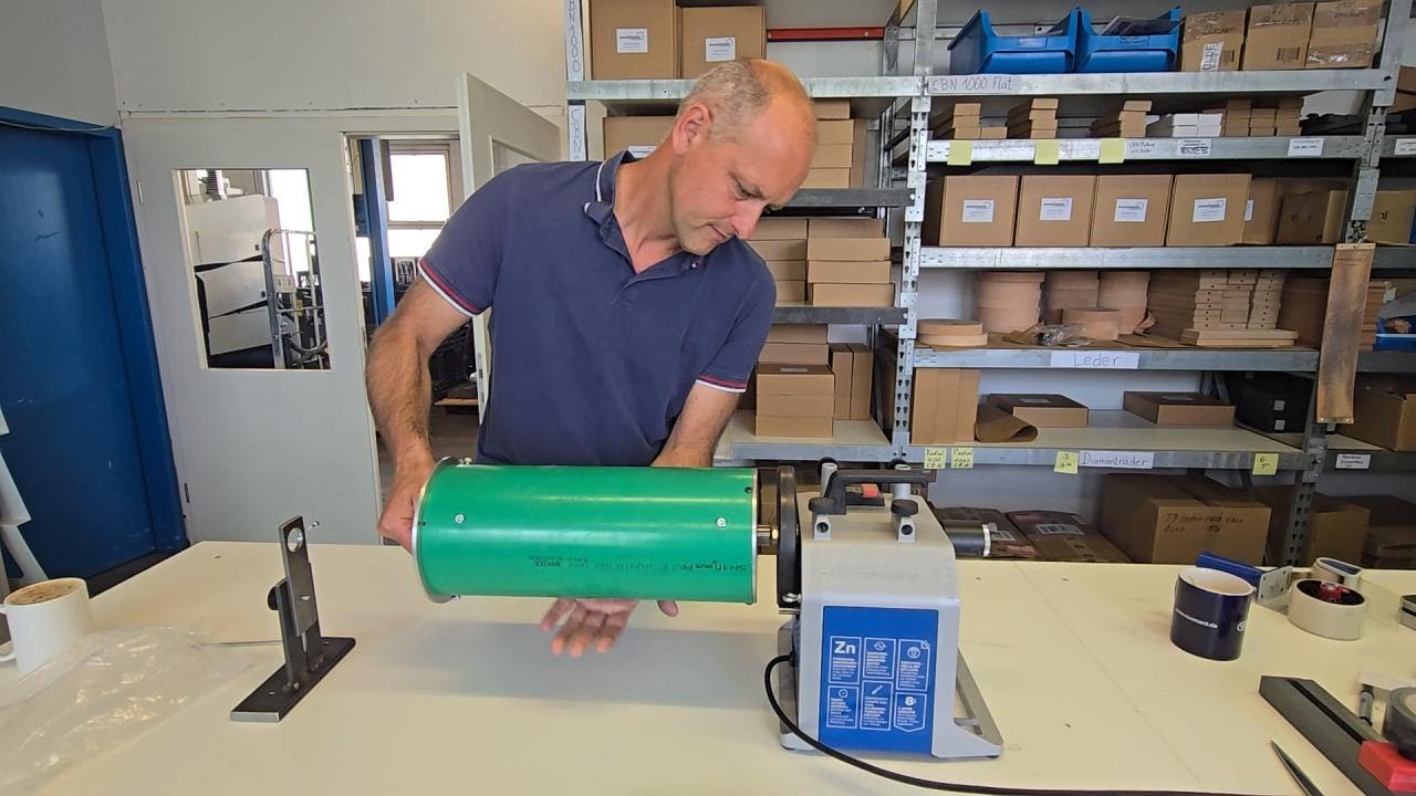 Erster Test ::::: Trommelschleifen an der Tormek T8