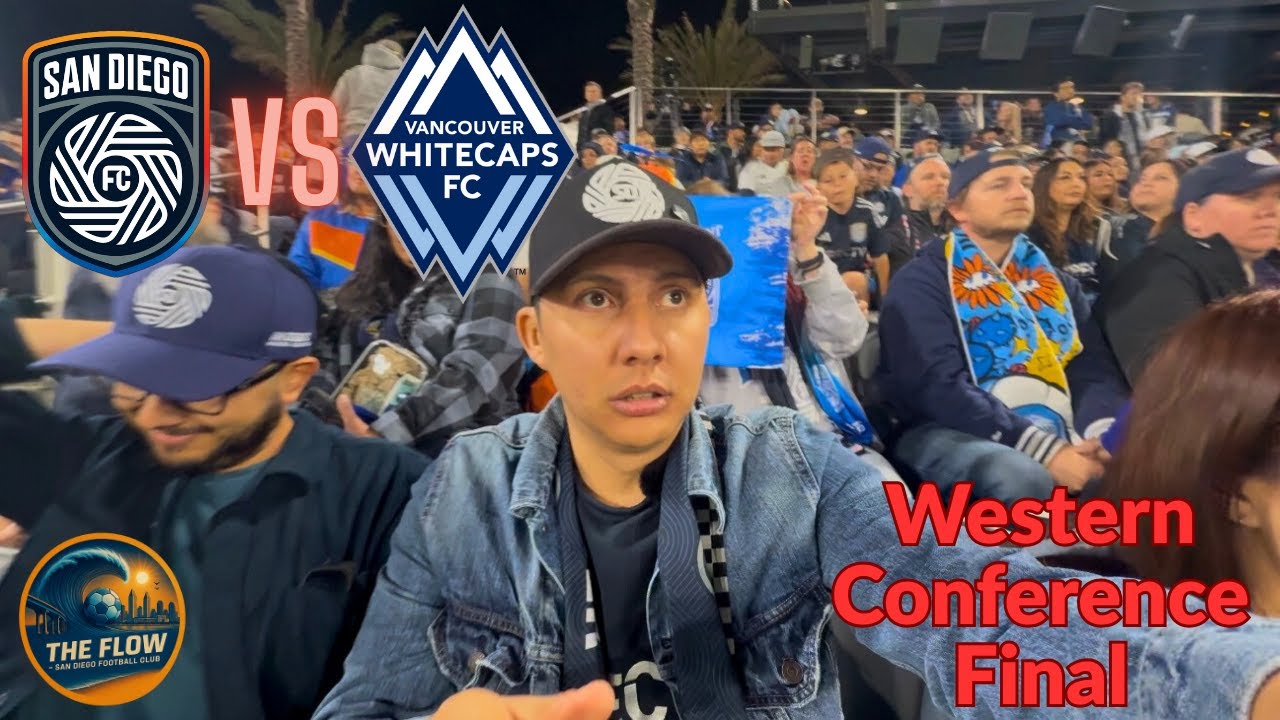 San Diego one step away from the MLS CUP Final! || San Diego FC vs Vancouver Whitecaps