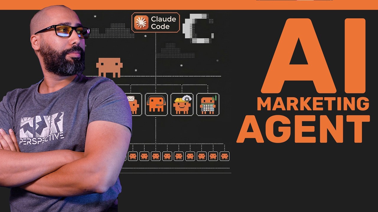 Marketing is DEAD: This AI Agent Replaces 5 Experts | Claude CODE   [ بالدارجة]