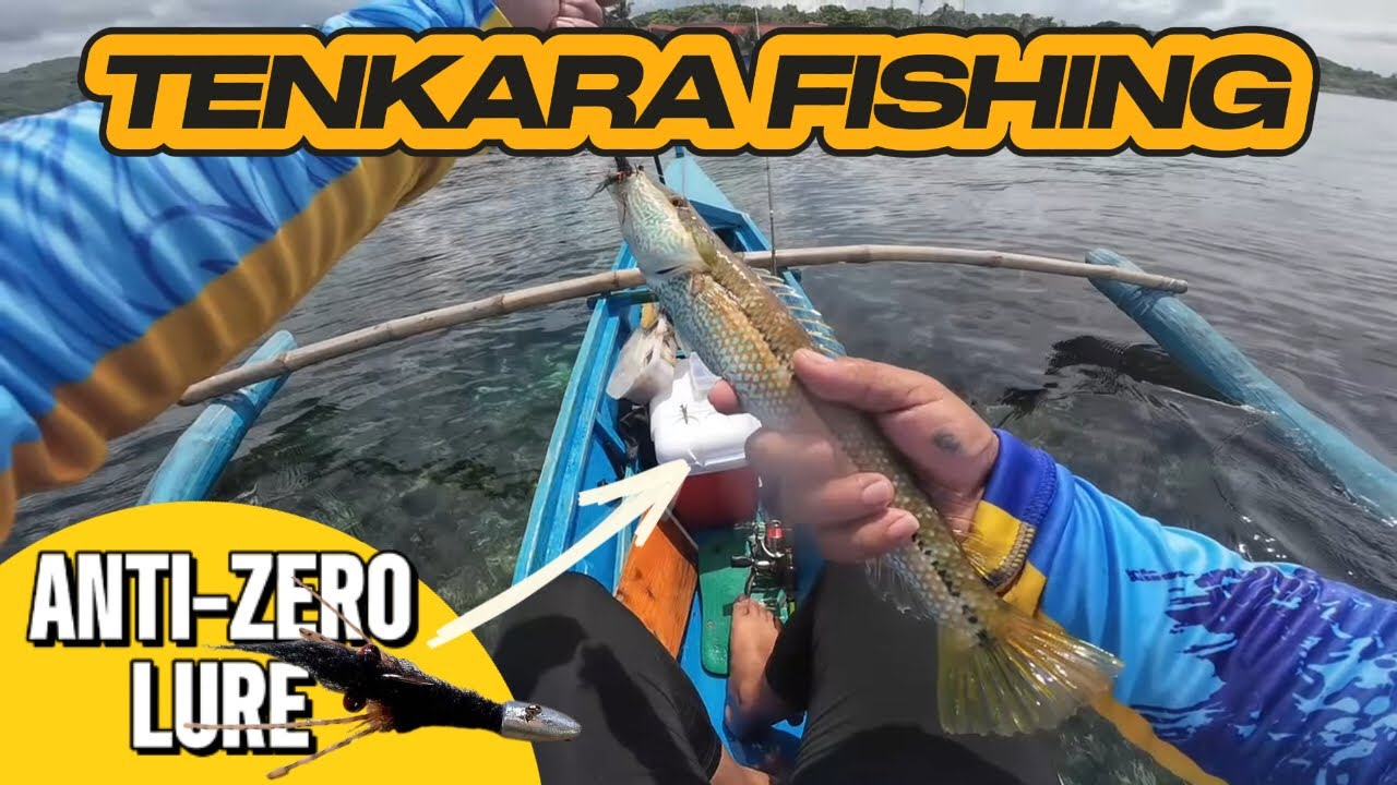 BOAT CASTING || TENKARA fishing  (Anti-zero lure) | Bohol, Philippines #BoyPasolTV