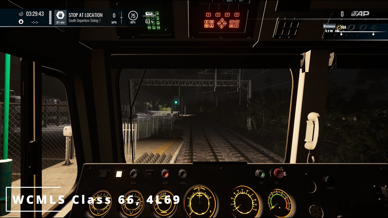 TSW 5: WCMLS - Class 66 Freight - 4L69 - 3.27AM - Leighton Buzzard to Wembley Yards/ Depot  Complex