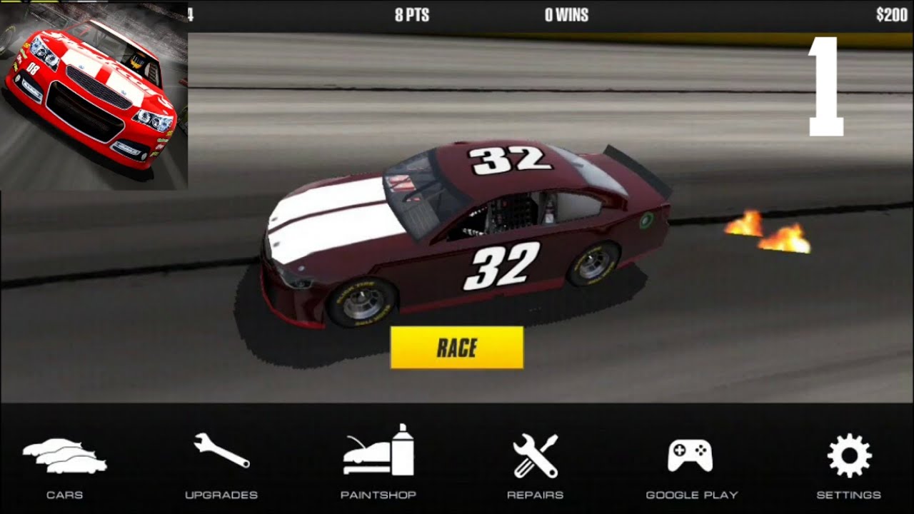 Stock Car Racing - Simulator Gameplay Walkthrough Part 1(Android)