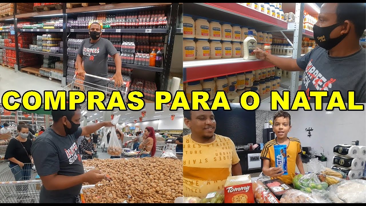 COMPRAS PARA NOSSA CEIA DE NATAL + QUANTO GASTEI