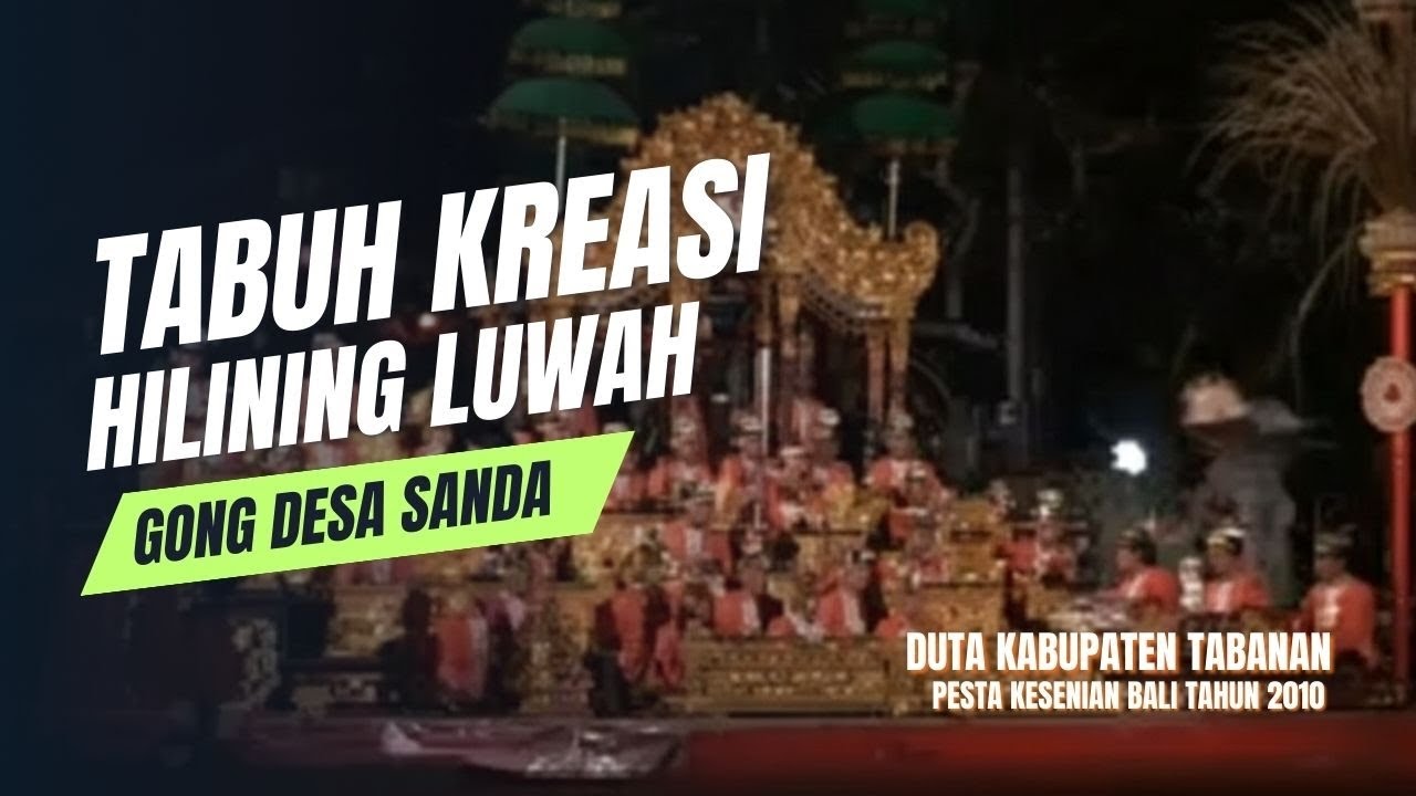 TABUH KREASI 