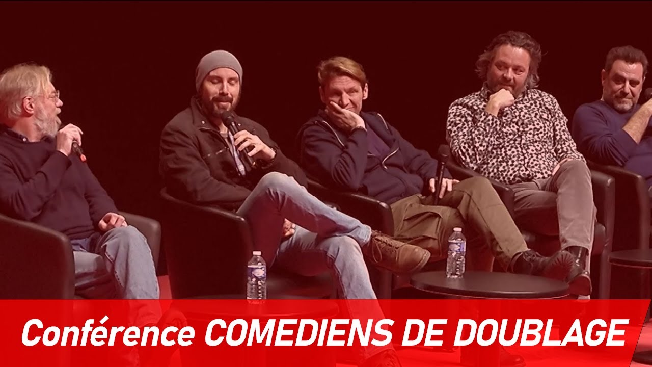 [TGS TV] TGS Toulouse 2021 - CONFERENCE COMEDIENS DE DOUBLAGE