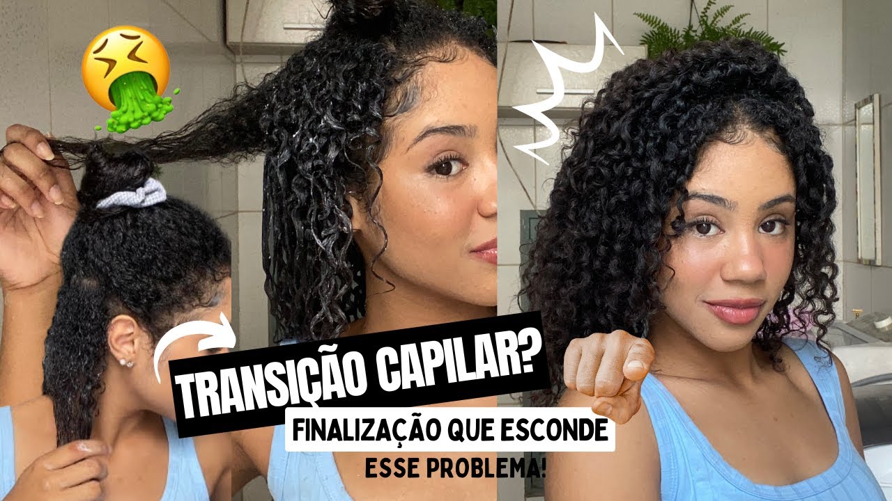 TRANSI&Ccedil;&Atilde;O CAPILAR: Finaliza&ccedil;&atilde;o que esconde esse problema! 😭