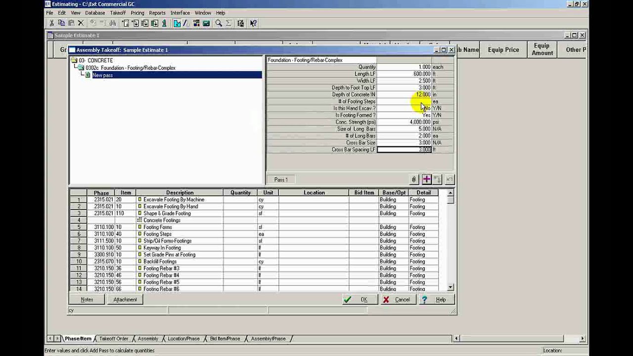 Sage Estimating: Video 1 Building Estimates, Pervasive (Legacy)