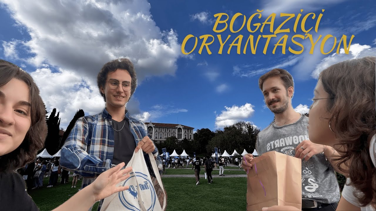 BOĞAZİÇİ ORYANTASYON: 80TL' YE BİN LİRALIK ŞEYLER!