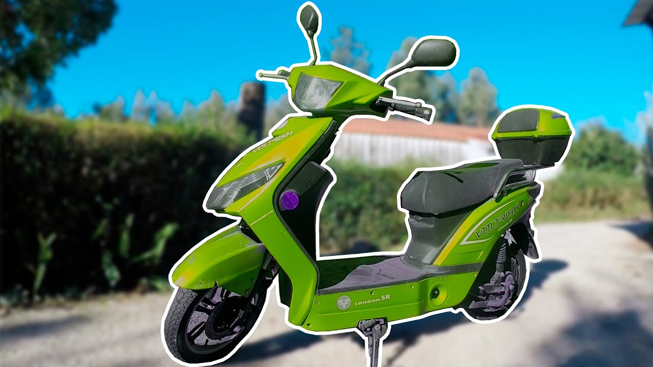 A MINHA NOVA SCOOTER ELÉTRICA!! - Voltrish London SR