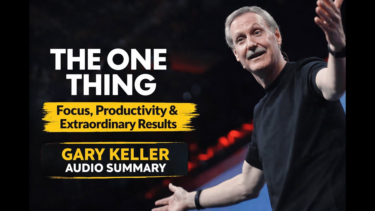 The ONE Thing by Gary Keller | Focus, Productivity & Success (Audio Summary)