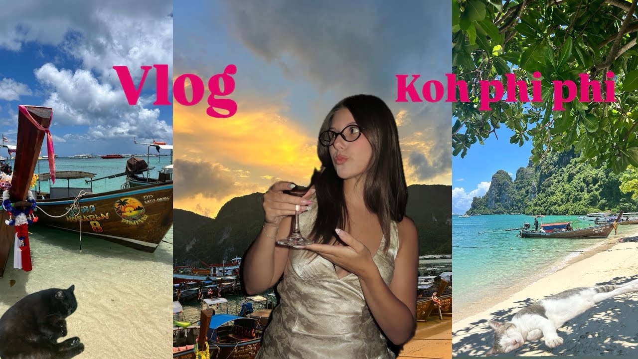 Voyage en Thaïlande 🇹🇭 / Vlog 4 : koh phi phi 
