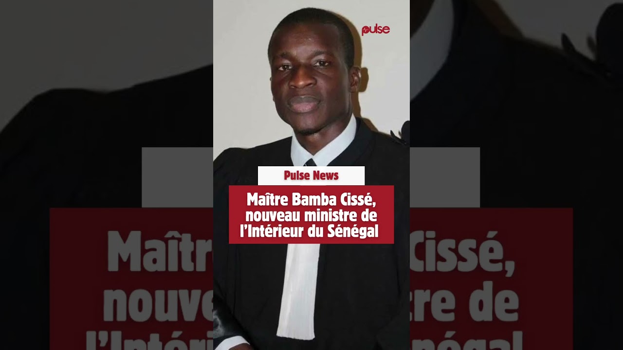 Ma&icirc;tre Bamba Ciss&eacute;, nouveau ministre de l&rsquo;Int&eacute;rieur, remplace Jean B. Tine.
