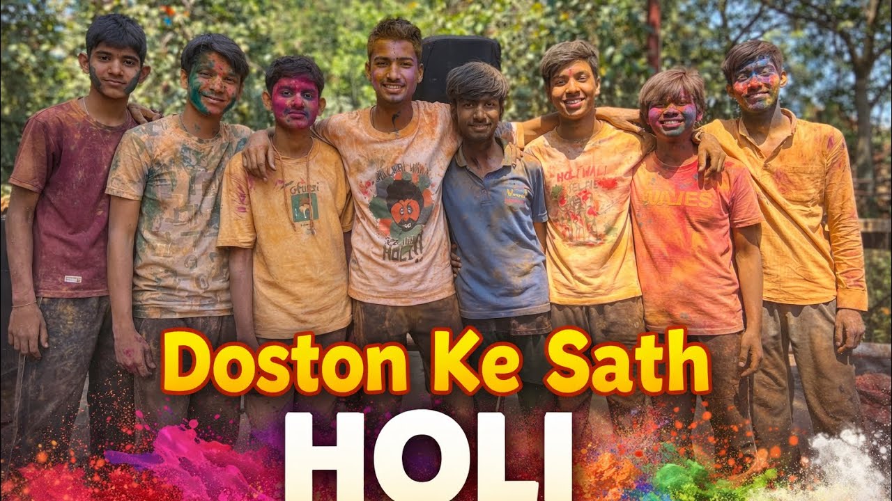 Sabse Crazy Holi With Friends | Holi Vlog 2026 🔥