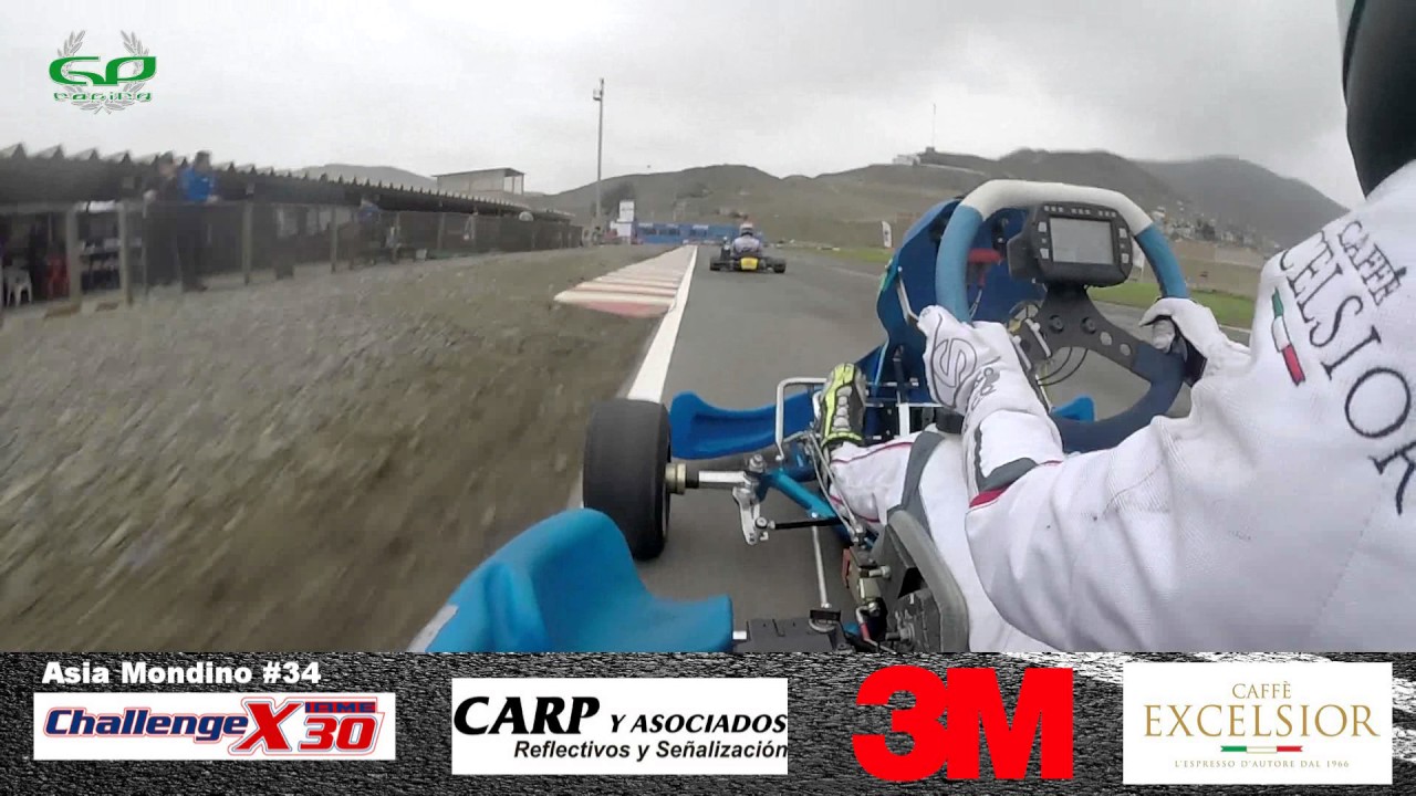 Onboard with Asia Mondino at Kartodromo Santa Rosa