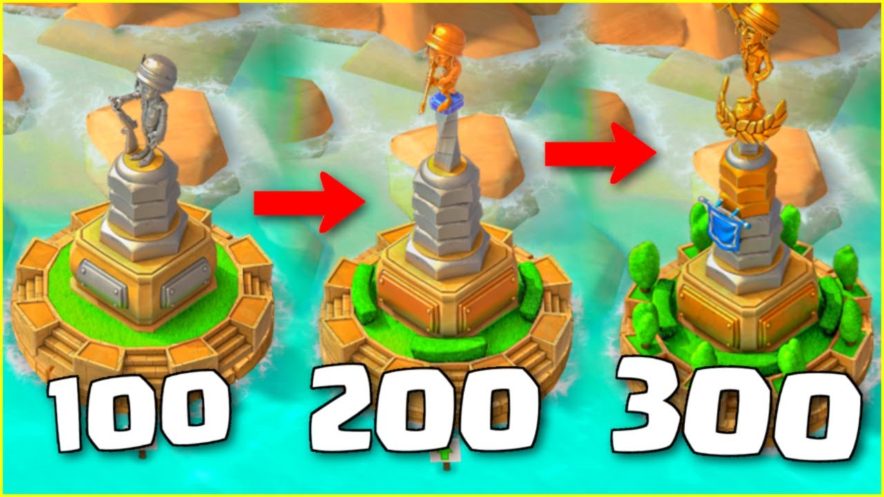 САМОЕ СЛОЖНОЕ ОБНОВЛЕНИЕ в Boom Beach! (Уровень 1-300, Мистический монумент)