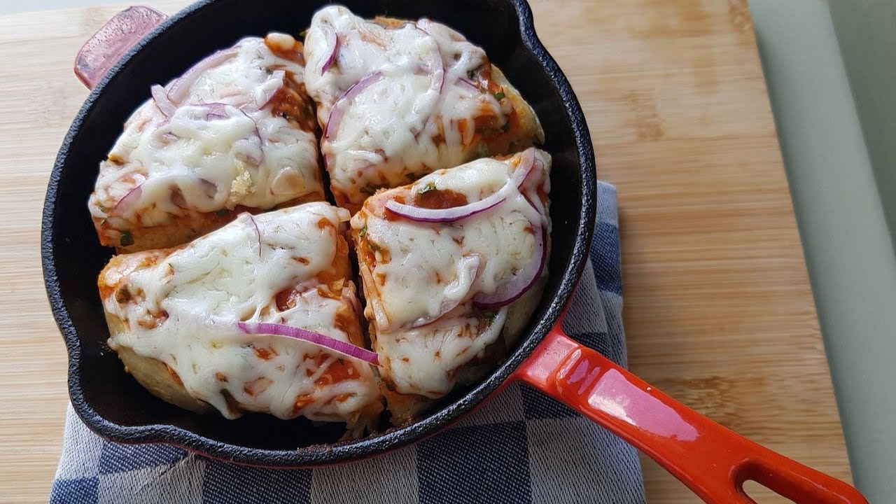 Campergemaakte Deep Pan Pizza - Pizzahut stijl zonder oven