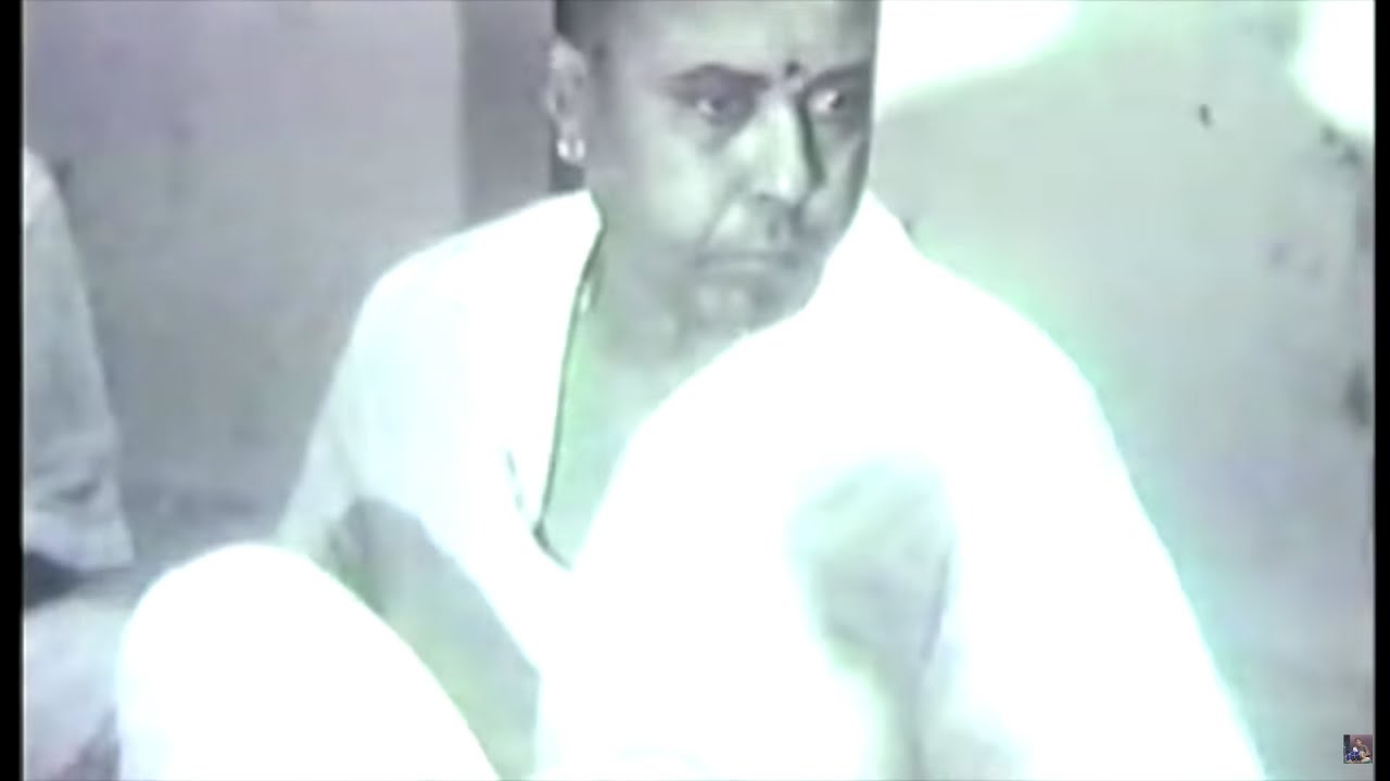 Video of Maha Vidwan Pazhani Subramania Pillai