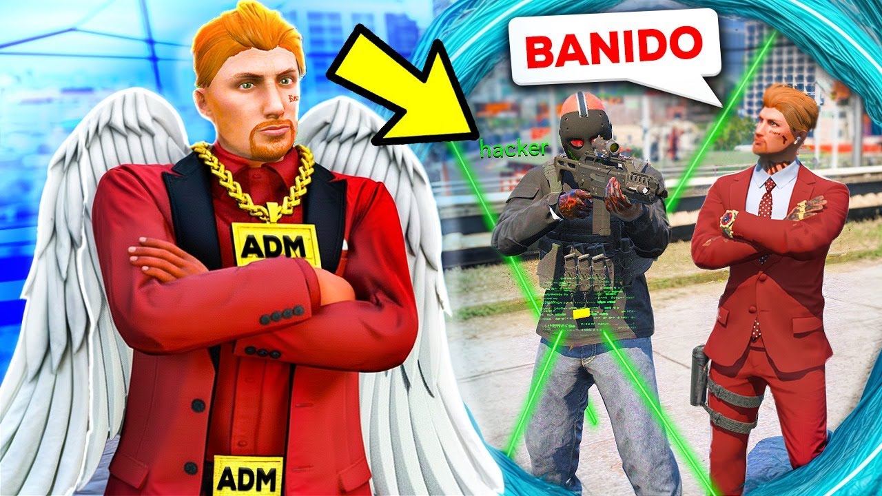 24 HORAS sendo ADM no GTA 5 RP !!!