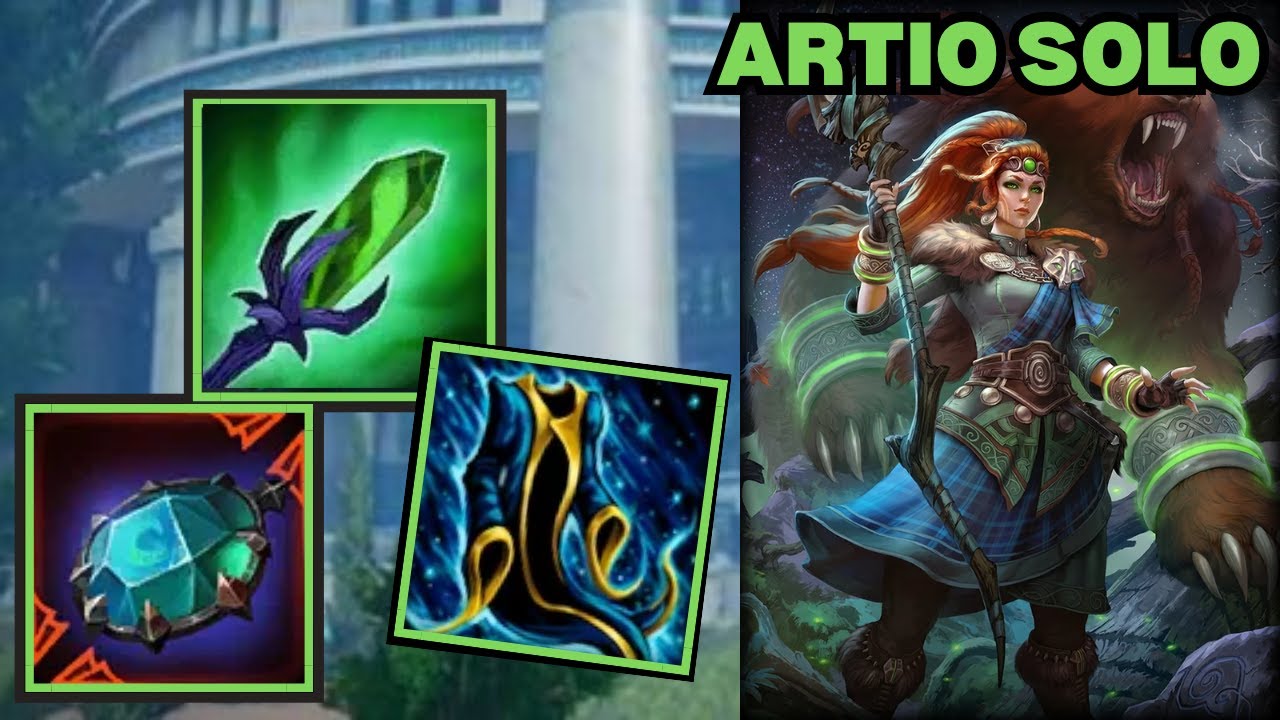 Artio Is OP!!! - Artio Solo Deity Smite 2 Gameplay