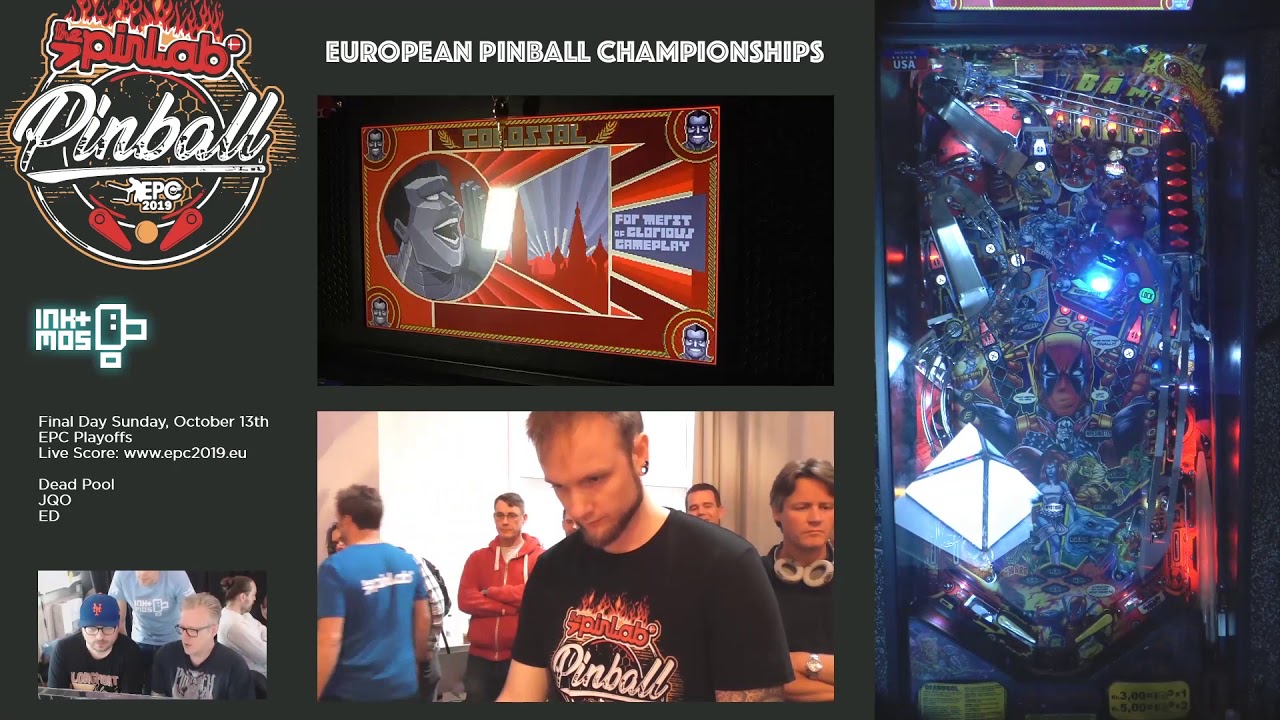 European Pinball Championship 2019 (EPC) – Round of 32 (JQO vs ED)