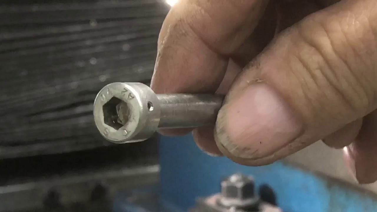 Chingaderas and Jesus Clips #12 ,  Drilling tiny holes in Hardened Stainless Steel.