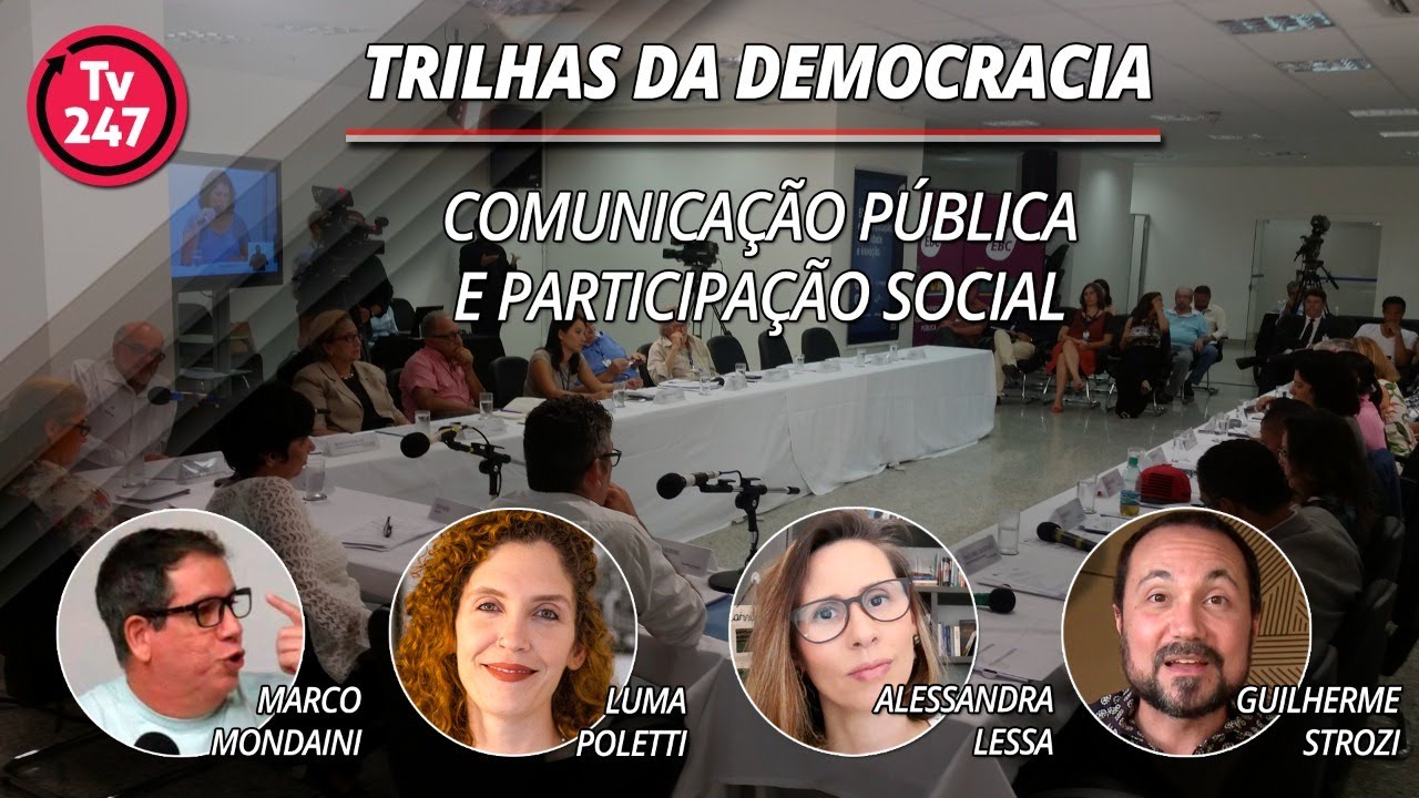 Trilhas da democracia - Comunicação Pública e Participação Social
