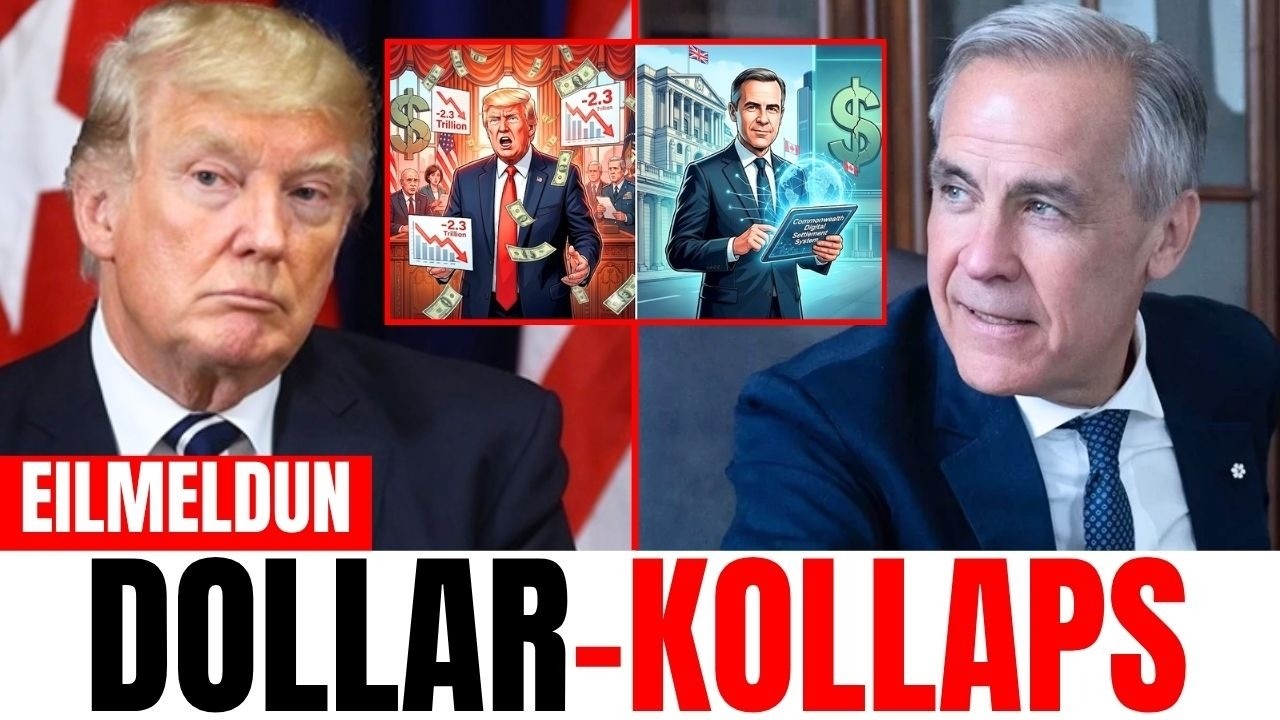 Carney drückt in London den Knopf – US-Dollar verliert in 48 Stunden 2,3 Billionen!