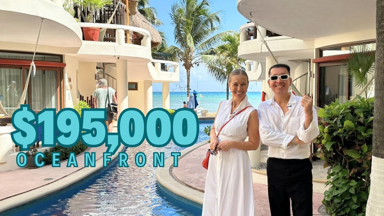 Oceanfront sale $195 k usd