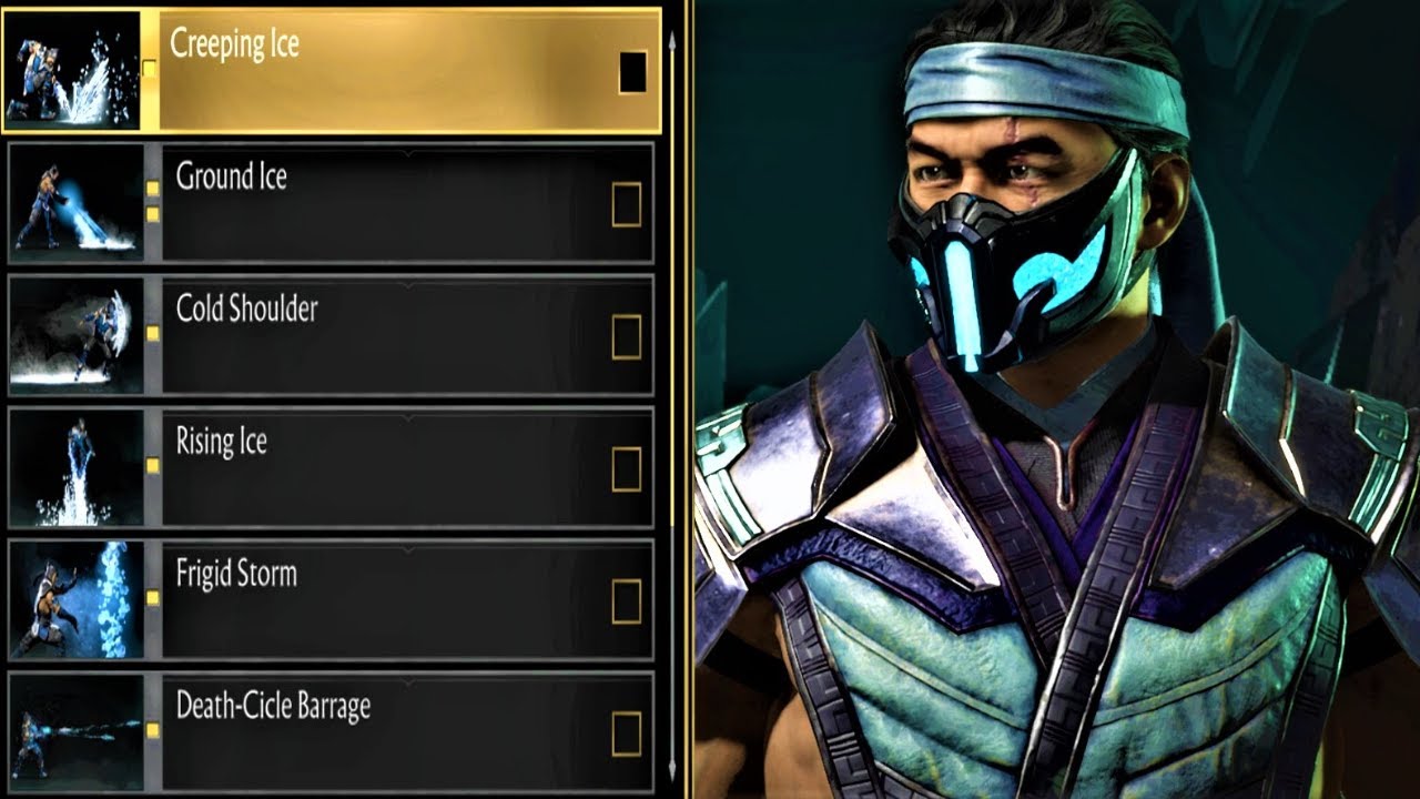 Mk11 -  Sub-Zero Abilities Showcase