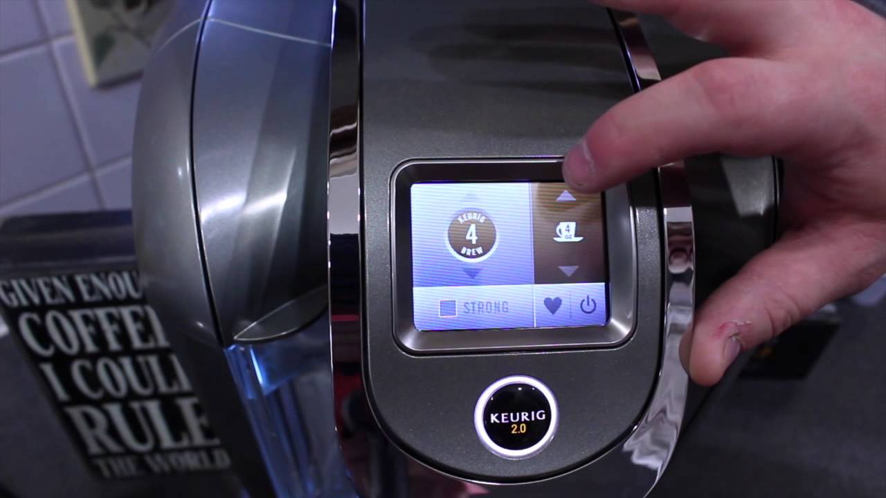 Как использовать капсулы Vue в кофеварке Keurig 2.0 / Как налить более 280 мл воды