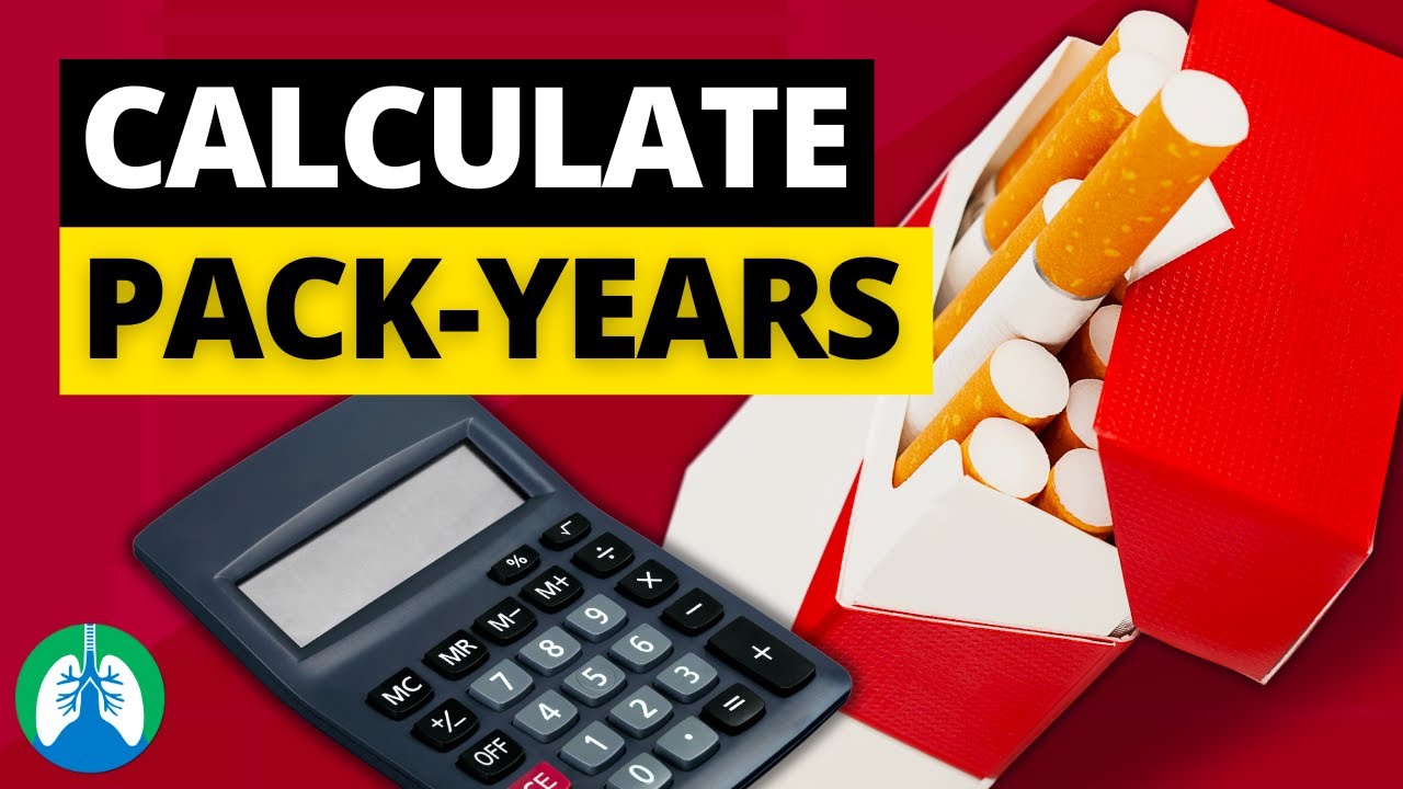 How to Calculate Pack-Years for Smoking Cigarettes
