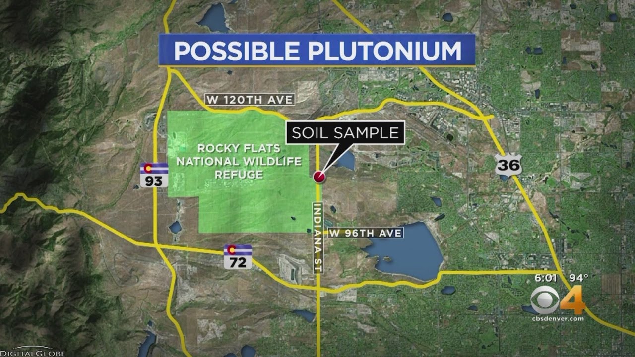 State Analyzing Soil Sample Showing Elevated Levels Of Plutonium At Rocky Flats