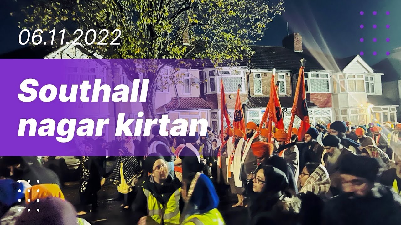 Nagar kirtan southall november 2022 london uk #uklife