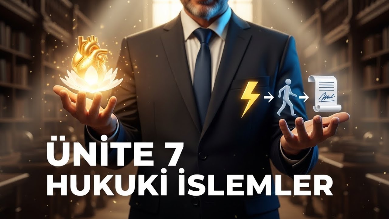 Hukukun Temel Kavramları - &Uuml;nite 7 | Hukuki Olay, Fiil, İşlem ve İyiniyet/D&uuml;r&uuml;stl&uuml;k | ATAOF