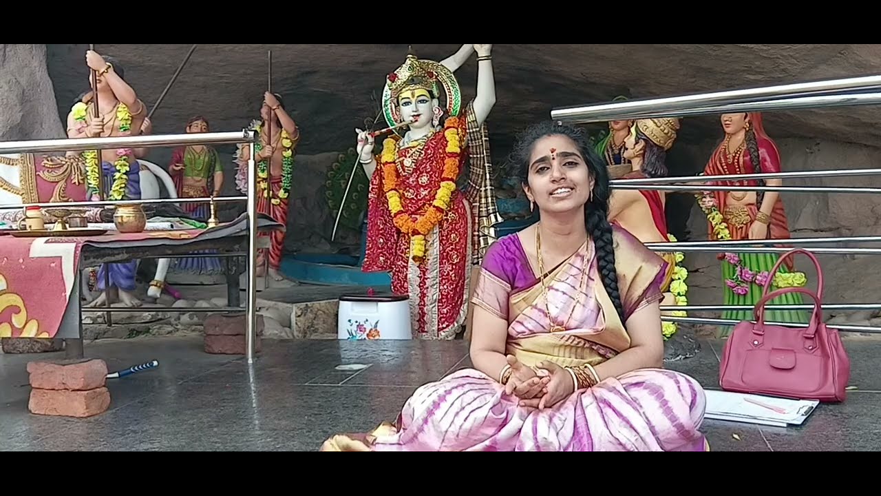 Lord Krishna songs 🎵 #music #pahadi hanuman  temple Mahendra hills, secunderabad 