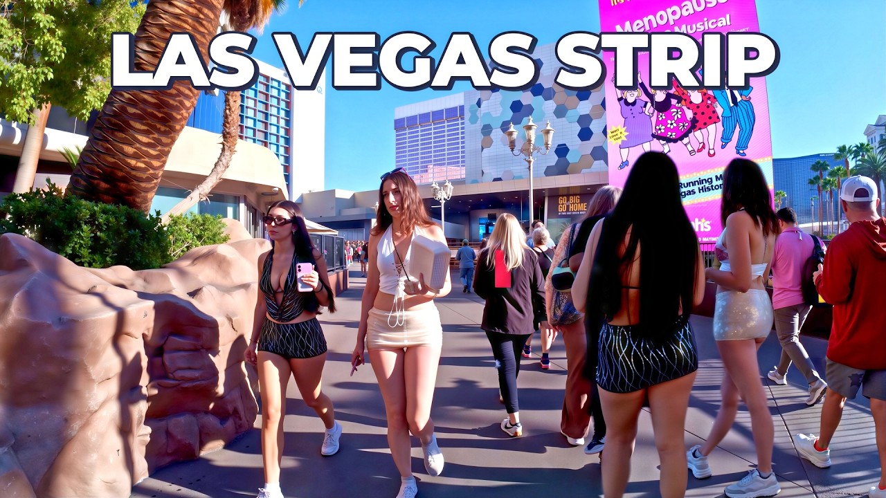 Las Vegas Strip Walk - March 2026