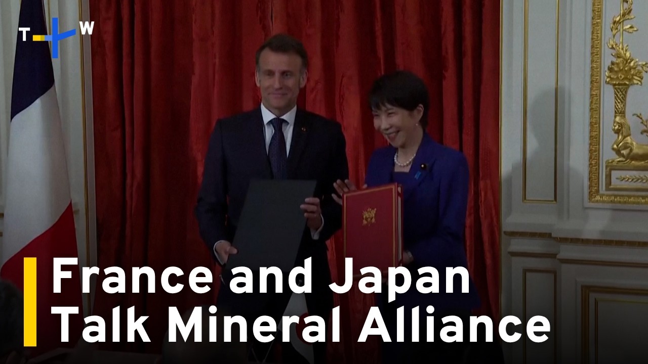 France and Japan Agree To Strengthen Partnership on Critical Minerals｜TaiwanPlus News