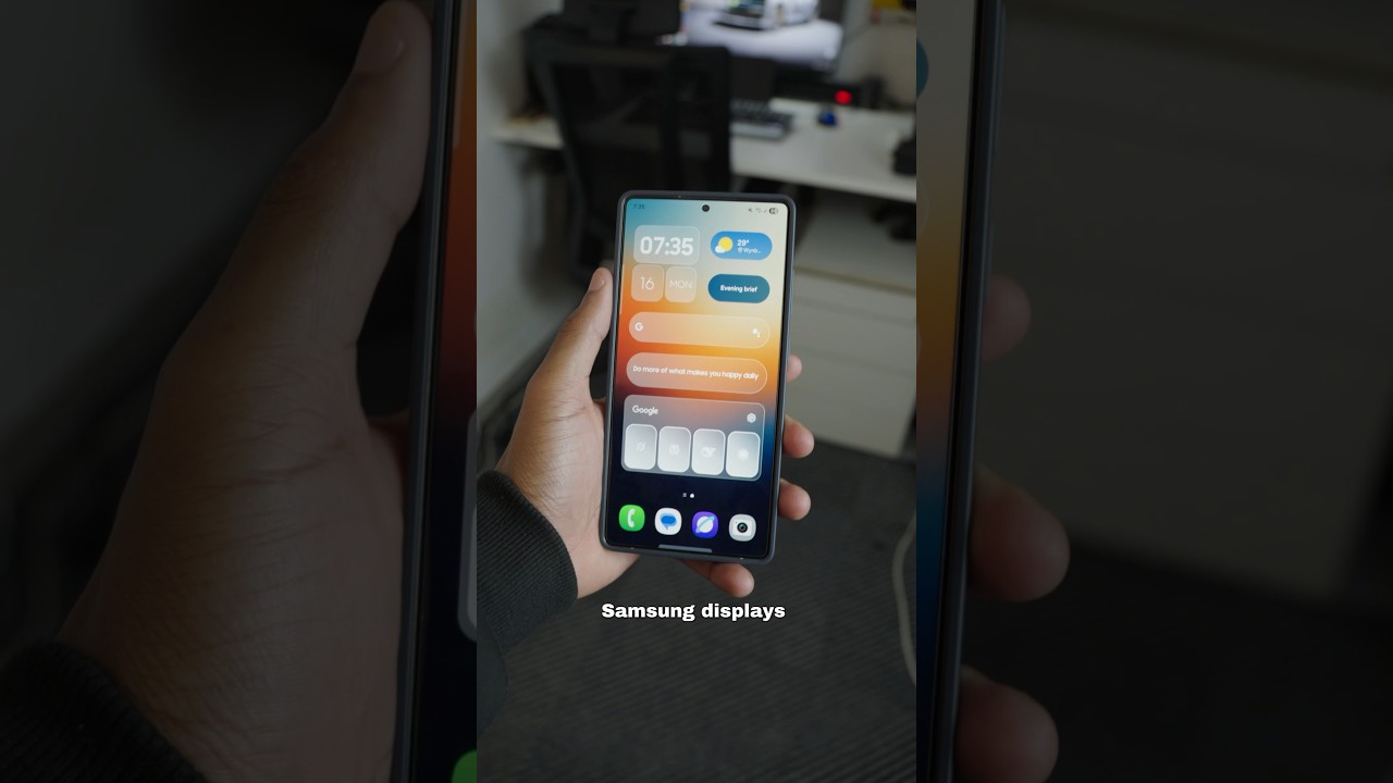 Дисплеи Samsung просто потрясающие... #samsung #android #tech