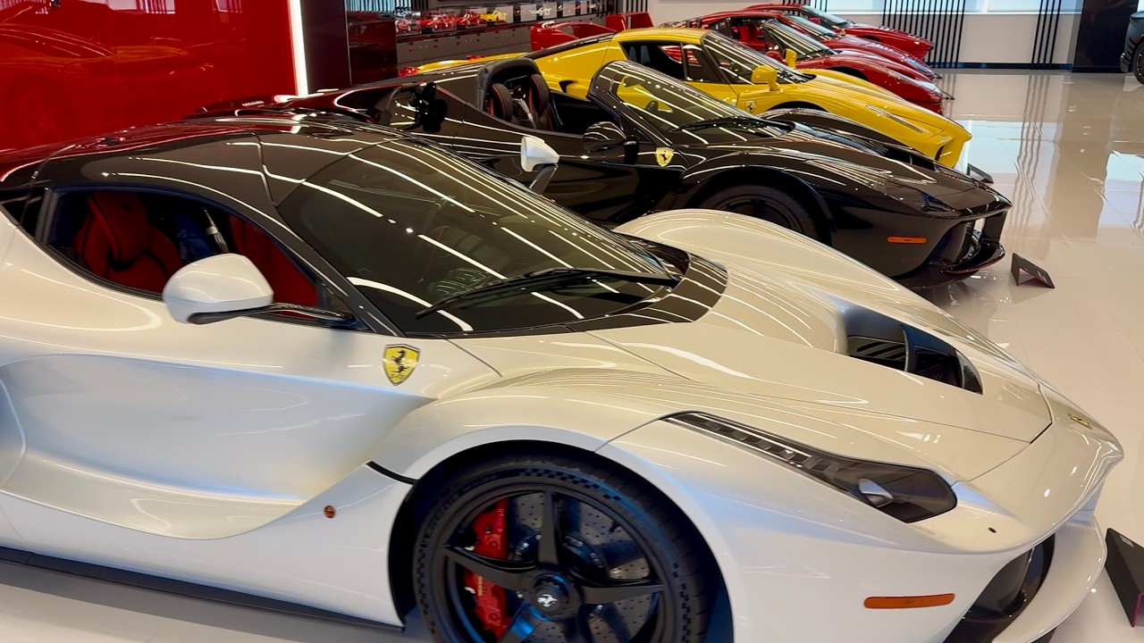 Miami's greatest private Ferrari collection!
