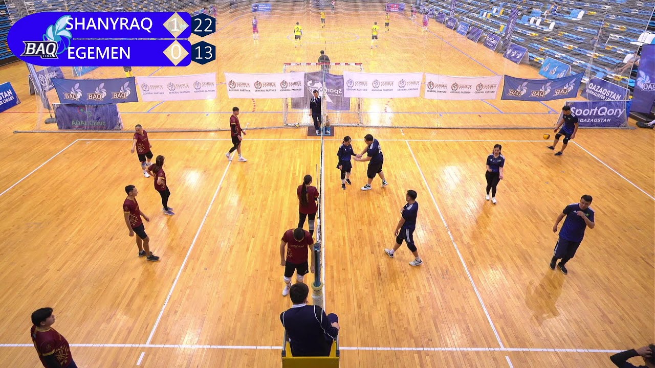 BAQ LIGA. VOLLEYBALL   SHANYRAQ VS EGEMEN QAZAQSTAN