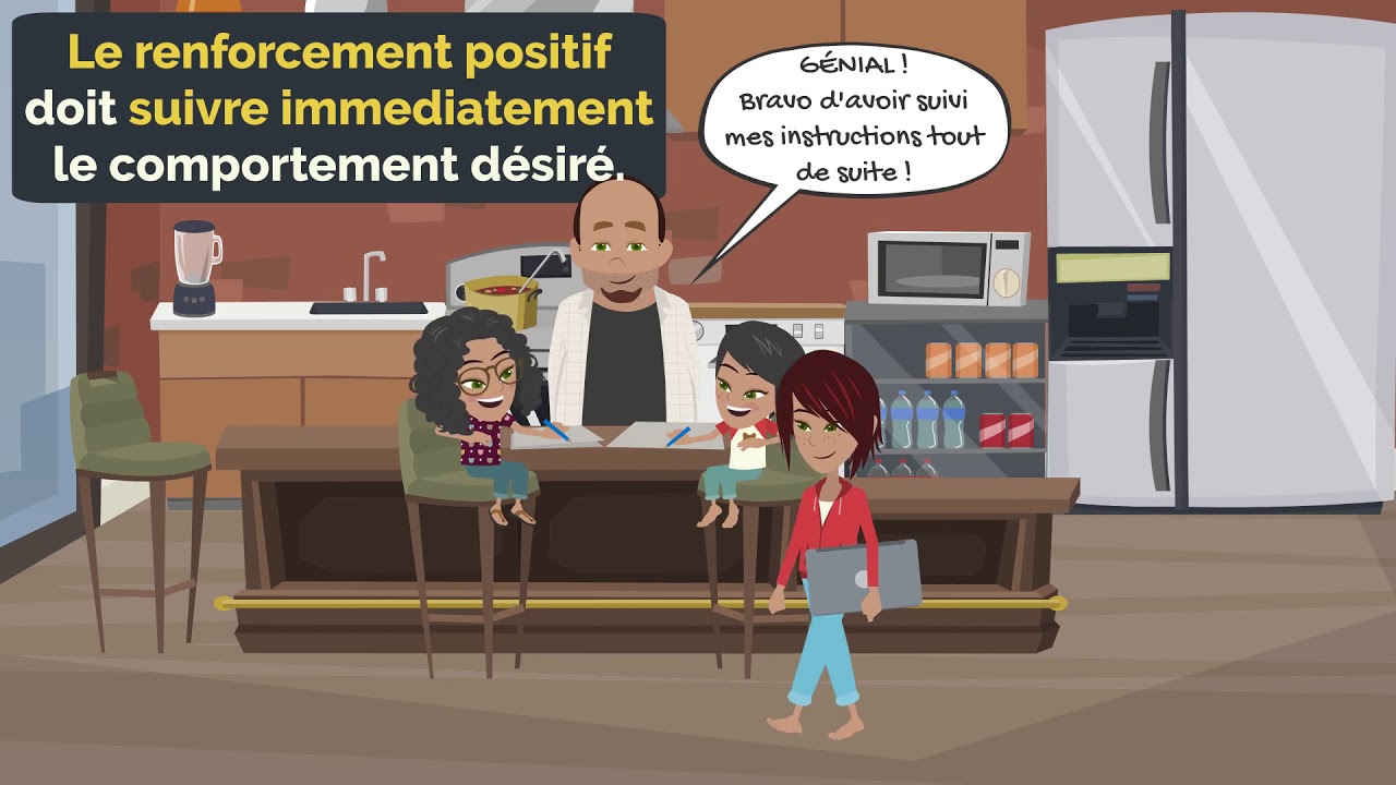 Conseil de comportement de BRST: Qu’est-ce que le renforcement positif ?