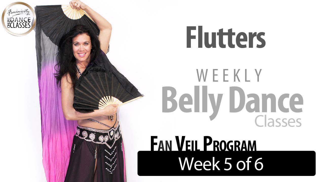 How to Belly Dance with a Fan Veil: Flutters