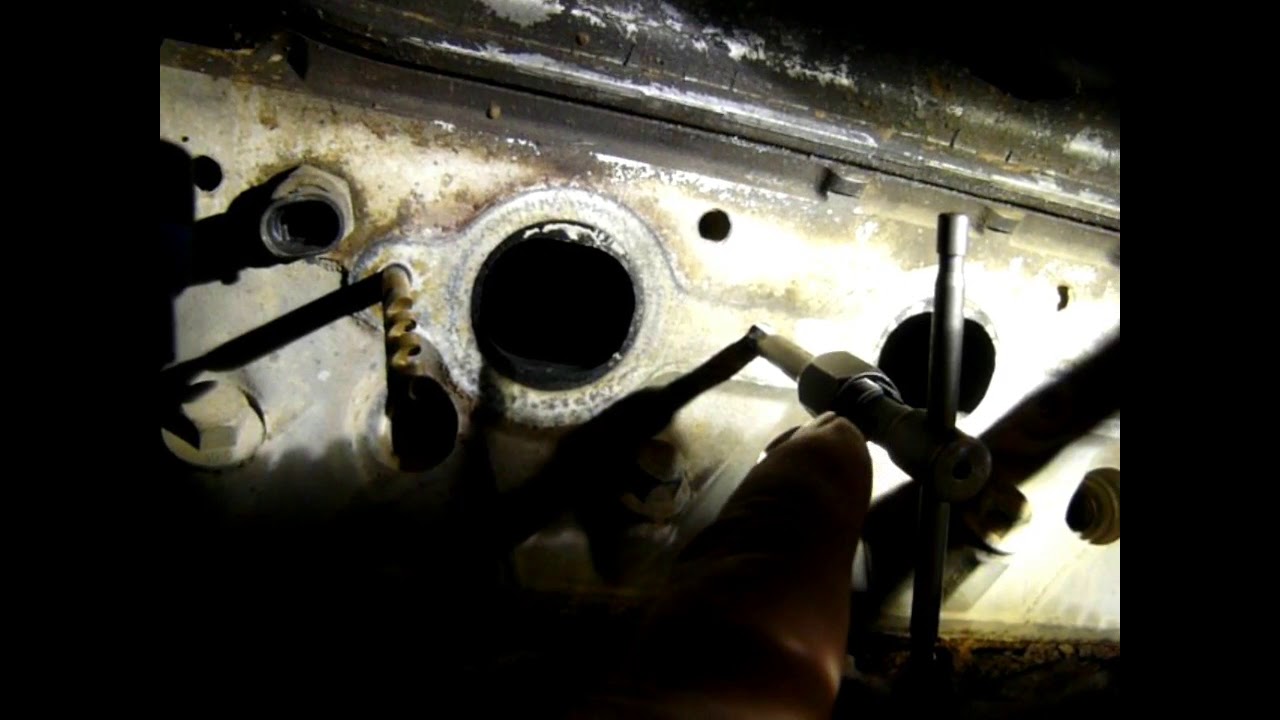 Chevrolet 5.3 4.8 6.0 broken exhaust bolts and how to install manifold clamp bracket