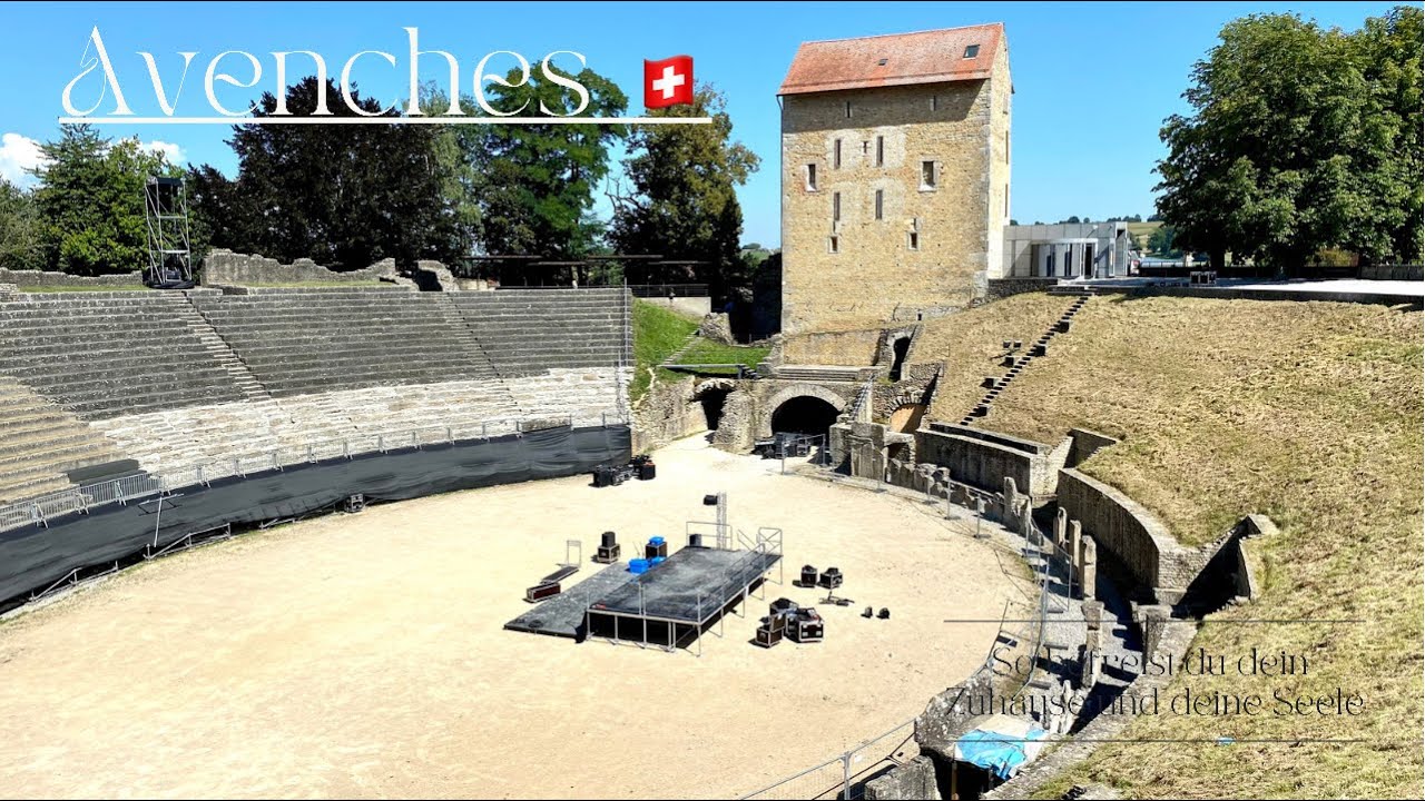 Roman city of Avenches / the capital of Roman Helvetia 🇨🇭Swiss Village