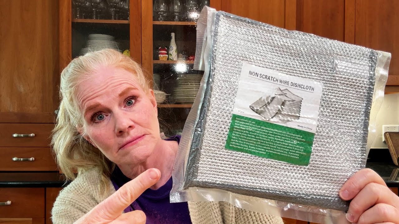 Wire Dishcloths vs Steel Wool - Amazon Review