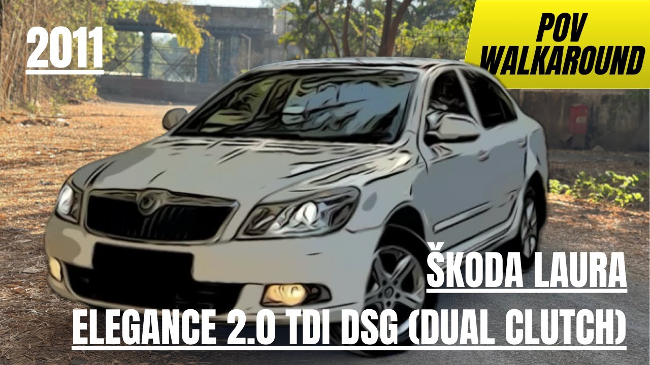2011 Škoda Laura Elegance 2.0 TDI DSG - Start Up, POV Walkaround, Features & ASMR