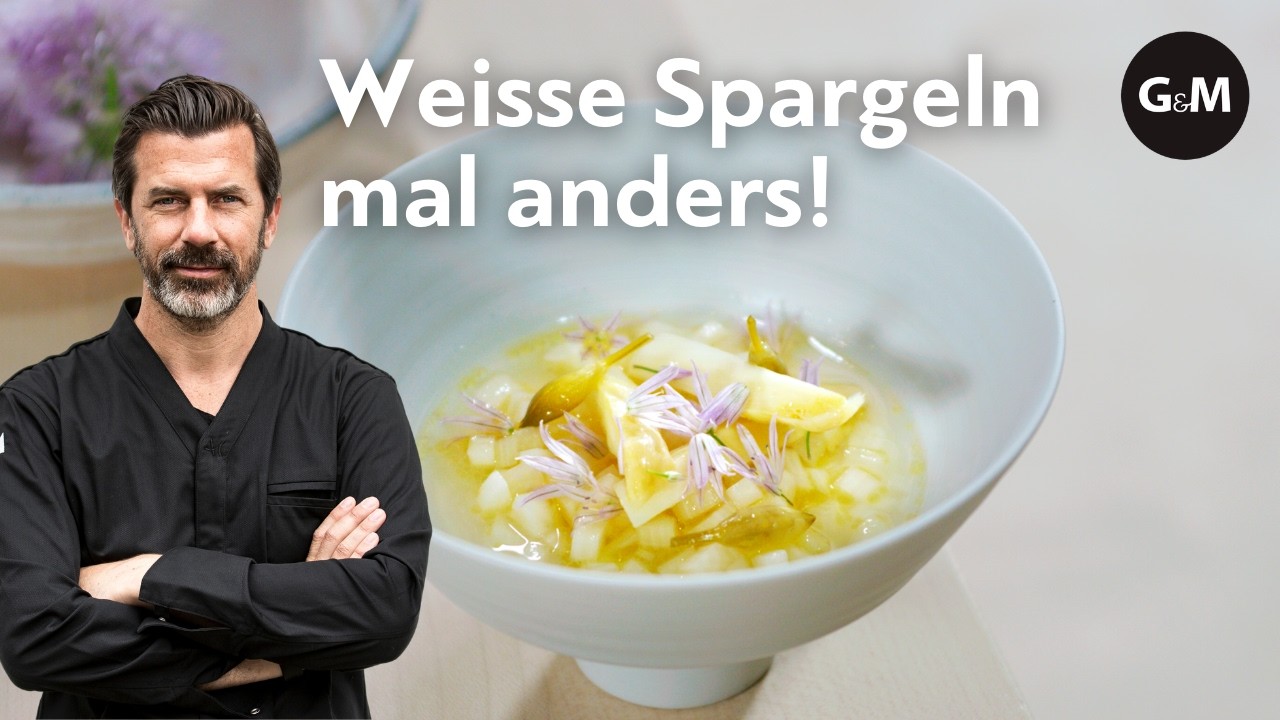 Rezept: Spargelflan von Andreas Caminada | GaultMillau Schweiz