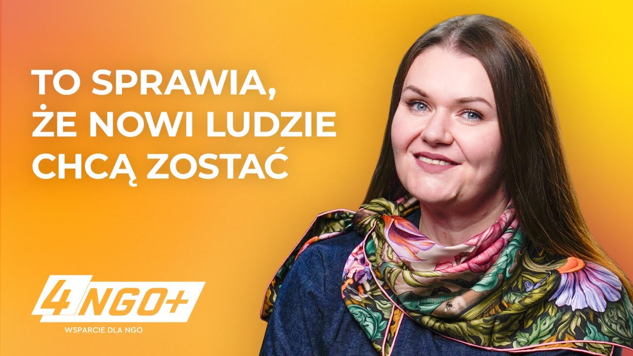 ONBOARDING W NGO | Jak wprowadzać nowe osoby, żeby chciały zostać? | 4NGO.PLUS