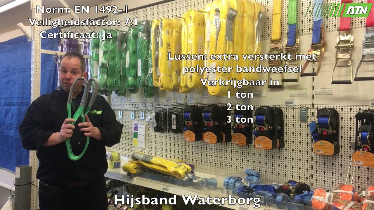 Hijsband Waterborg - BTN de Haas